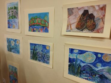 Ζωγραφικής ενηλίκων κάθε Δευτέρα 7.00-8.30μμ